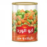 Abu Alwared Carrot & Green Peas 380g